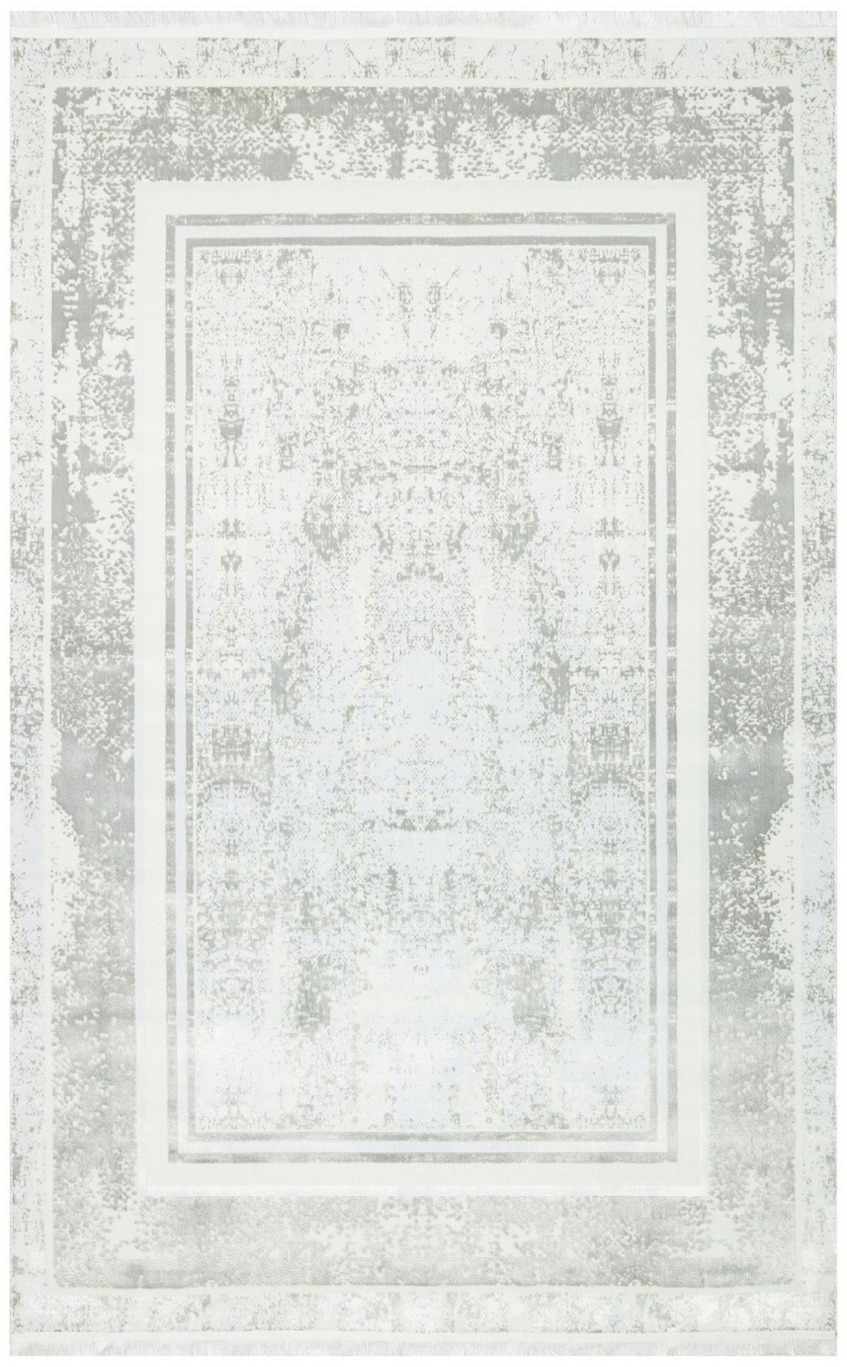 Eko Halı SATEEN ST 17 SILVER XW Hav Toz Vermez Yıkanabilir Kaymaz İnce Dokuma Modern Halı 160 x 230 cm