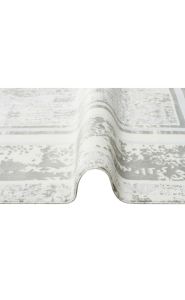 Eko Halı SATEEN ST 17 SILVER XW Hav Toz Vermez Yıkanabilir Kaymaz İnce Dokuma Modern Halı 160 x 230 cm