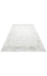 Eko Halı SATEEN ST 17 SILVER XW Hav Toz Vermez Yıkanabilir Kaymaz İnce Dokuma Modern Halı 160 x 230 cm