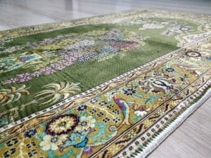 Bambu Halı Seccade SEC18 Yeşil Namazlık 70x110 cm