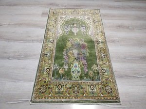 Bambu Halı Seccade SEC18 Yeşil Namazlık 70x110 cm