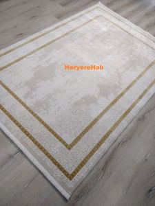 Joker Tıffany Concept Melısa % 100 Akrilik Makina Halısı 46086AGOLD-160X230 cm