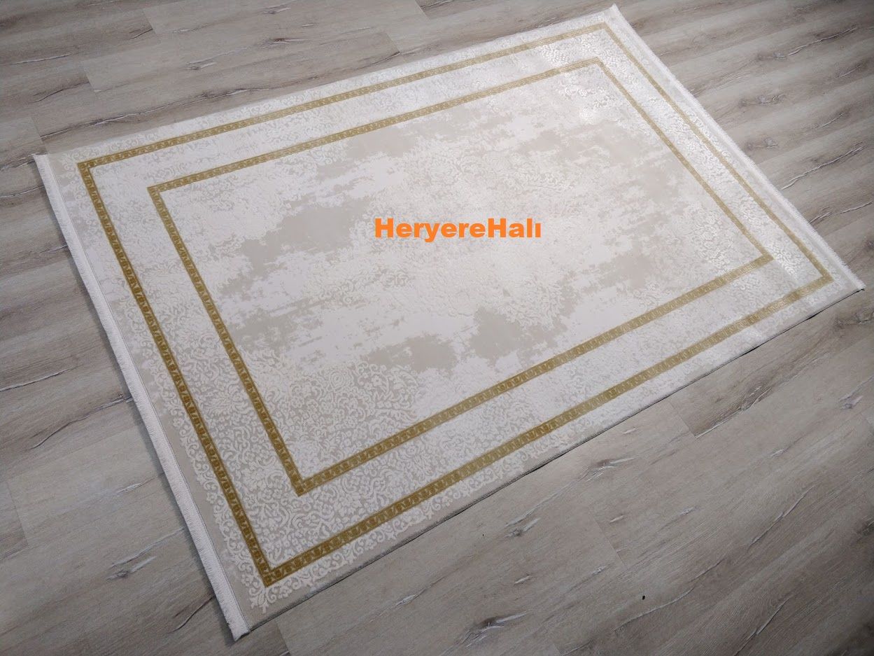 Joker Tıffany Concept Melısa % 100 Akrilik Makina Halısı 46086AGOLD-160X230 cm