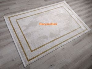 Joker Tıffany Concept Melısa % 100 Akrilik Makina Halısı 46086AGOLD-160X230 cm