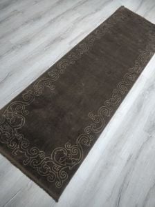 CottonLife Pamuklu Pamuk Kahve 80X250 cm