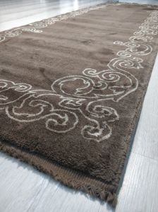 CottonLife Pamuklu Pamuk Kahve 80X250 cm