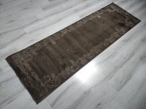 CottonLife Pamuklu Pamuk Kahve 80X250 cm