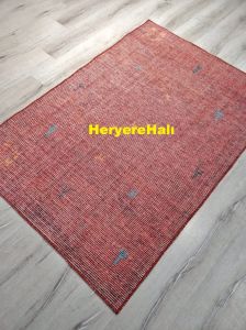 Norm Meyra Vintage Desenli Dokuma Şönil Halı 115 x 170 cm