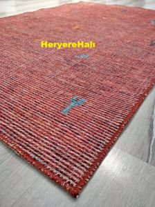 Norm Meyra Vintage Desenli Dokuma Şönil Halı 115 x 170 cm