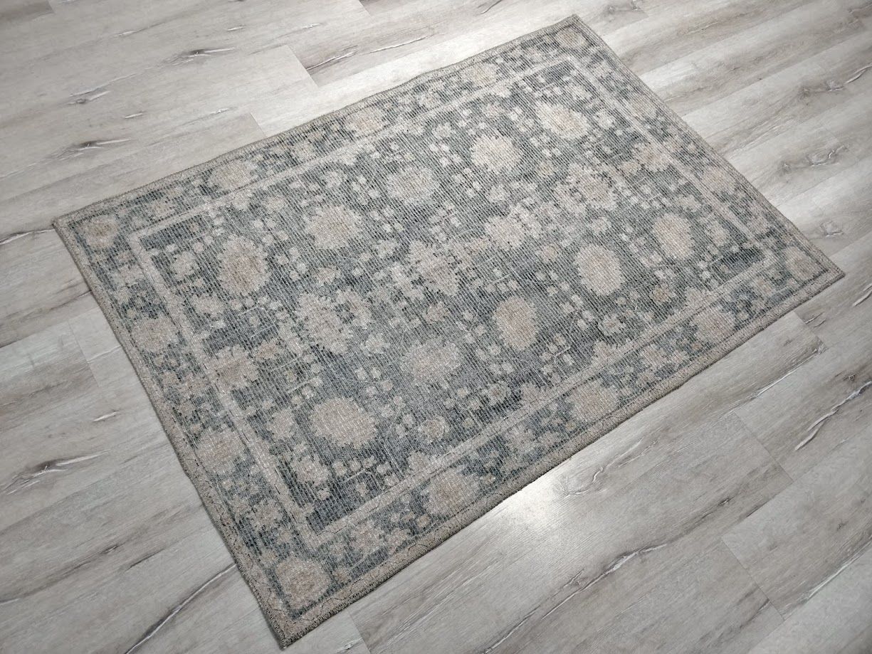 Norm Meyra Vintage Desenli Dokuma Şönil Halı 115 x 170 cm