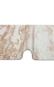 Eko Halı Sateen ST01 Krem Bej Hav Toz Vermez Yıkanabilir Kaymaz İnce Dokuma Modern Halı 80x300 cm