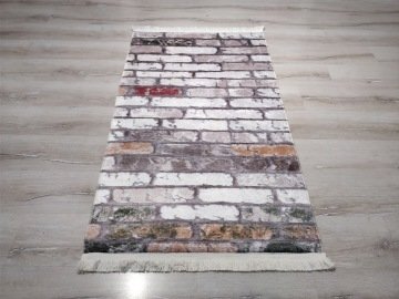 YamalıHome Style V4159Yeşil Hardal 160x230 cm Baskı Kilim