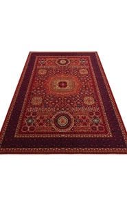Eko Halı BUHARI BHR 10 MULTY Afgan / Yağcıbedir Desenli Hav Toz Vermez Yıkanabilir Kaymaz İnce Dokuma Halı 120X180 cm