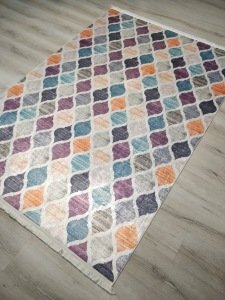 YamalıHome Style R3126 Renkli Damla 160x230 cm Baskı Kilim