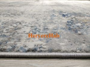 Eko Halı Lagos LGS09 Krem Mavi Salon Halısı 200x290 cm