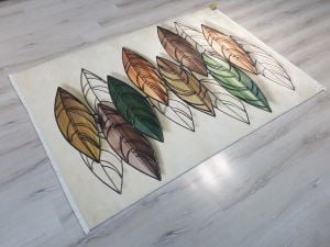 YamalıHome Bambu Halı BAMBU-B1048-140X200 cm Pratik Halı