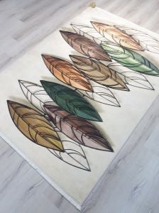 YamalıHome Bambu Halı BAMBU-B1048-140X200 cm Pratik Halı