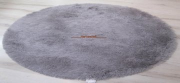 Doğuş Peluş Tavşan Tüyü 140x200cm Kaymaz Tabanlı Oval Halı