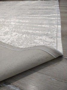 Yamalı Home Halı Perla 2401 Krem Kadife İnce Halı