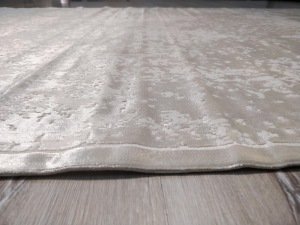 Yamalı Home Halı Perla 2401 Krem Kadife İnce Halı