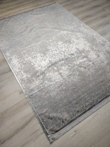 Yamalı Home Halı Perla 2401 Gri Kadife İnce Halı