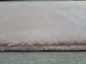 Yamalı Home Yapay Kuzu Kaymaz Taban Post Pudra 80x500 cm