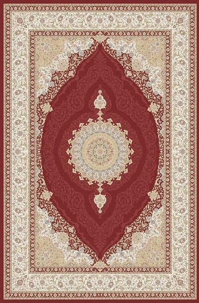 Türkmen Halı İpek Hereke 4591Kırmızı Salon Halısı 160x230 cm