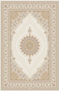 Türkmen Halı İpek Hereke 4591Beyaz Salon Halısı 160x230 cm