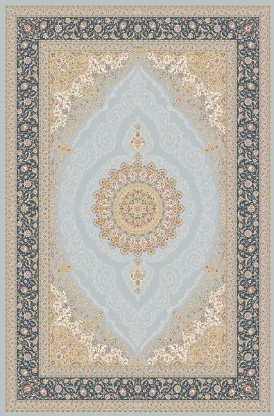 Türkmen Halı İpek Hereke 4591Mavi Salon Halısı 160x230 cm