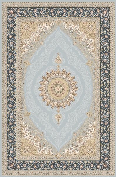 Türkmen Halı İpek Hereke 4591Mavi Salon Halısı 160x230 cm