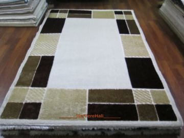 Eko Halı Shaggy 1219CB Kahve 160X230 cm