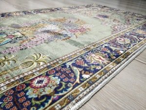 Bambu Halı Seccade SEC16A Yeşil Namazlık 70x110 cm