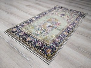 Bambu Halı Seccade SEC16A Yeşil Namazlık 70x110 cm