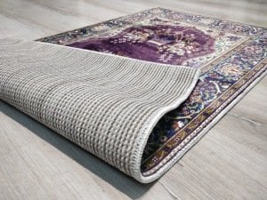 Bambu Halı Seccade SEC14 Mor Namazlık 70x110 cm