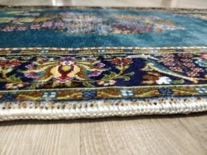 Bambu Halı Seccade SEC15 Turkuaz Namazlık 70x110 cm