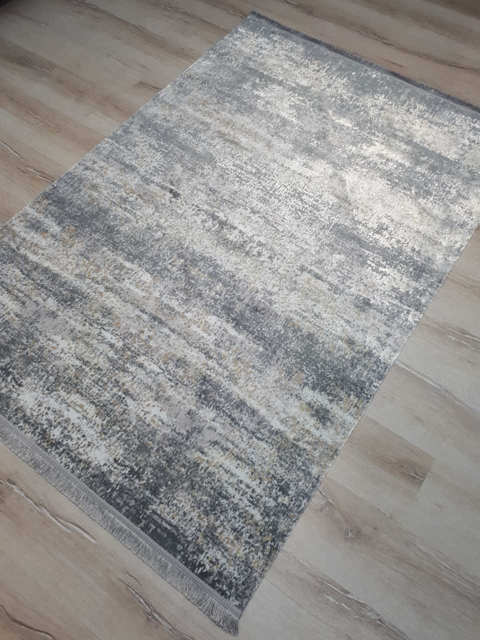 Eko Halı Sateen ST01BejGoldXW Bej İnce Halı 120x180 cm