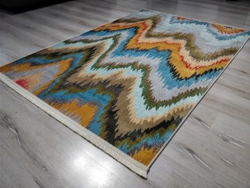 Halı Sarayı Rengin Kilim RN006J Rengarenk Kilim 80x150 cm