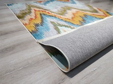 Halı Sarayı Rengin Kilim RN006J Rengarenk Kilim 80x150 cm