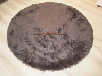 Doğuş Peluş Tavşan Tüyü 140x140cm Papatya Şeklinde Halı