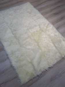 Yamalı Home Style Post Halı Krem 120x180 cm