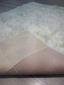 Yamalı Home Style Post Halı Krem 120x180 cm