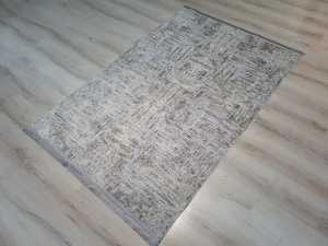 Eko Halı Sateen ST08BejGoldXW Bej İnce Halı 120x180 cm