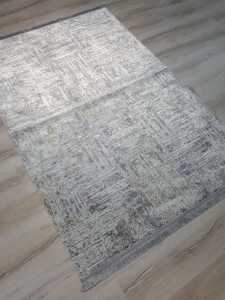 Eko Halı Sateen ST08BejGoldXW Bej İnce Halı 120x180 cm