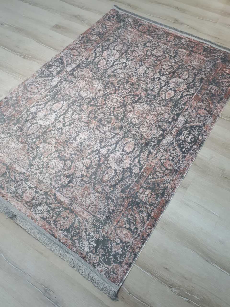 Eko Halı Sateen ST02PinkXW Pembe İnce Halı 120x180 cm