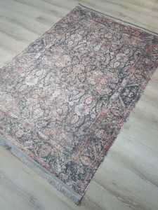 Eko Halı Sateen ST02PinkXW Pembe İnce Halı 120x180 cm