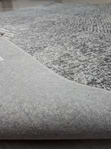 Eko Halı Sateen ST03GreyXW Gri İnce Halı 120x180 cm