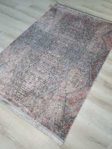 Eko Halı Sateen ST03PinkXW Pembe İnce Halı 120x180 cm
