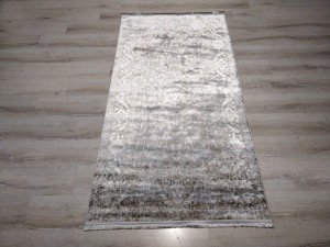 Norm Pırıltı A424Bakır Gri İnce Halı 100x200 cm