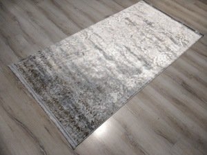 Norm Pırıltı A424Bakır Gri İnce Halı 100x200 cm