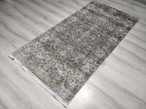 Norm Pırıltı A424Bakır Gri İnce Halı 100x200 cm